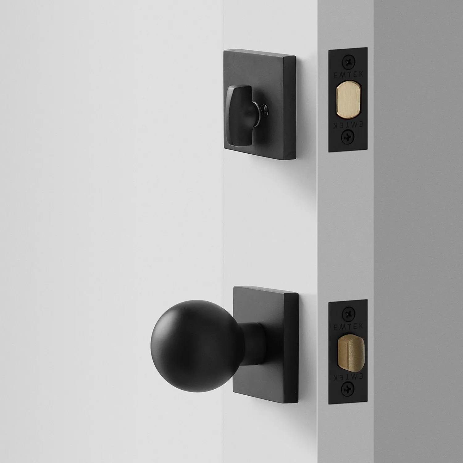 Schoolhouse Berlin Door Set with Globe Knob + Deadbolt Best
