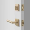 Schoolhouse Berlin Door Set with Otto Lever + Deadbolt New