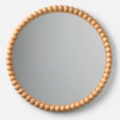 Schoolhouse Bobbin Ash Mirror - Round Online