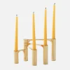 Schoolhouse Brass Swing Arm Candelabra Discount