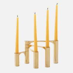 Schoolhouse Brass Swing Arm Candelabra Discount