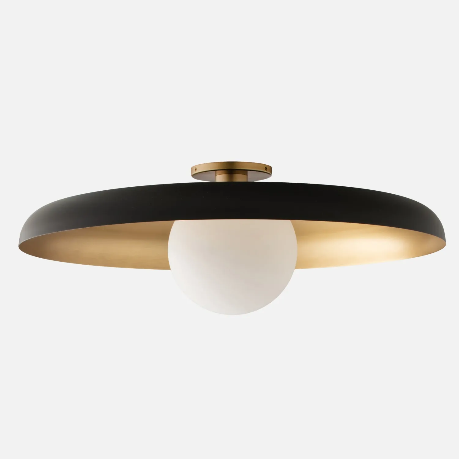 Schoolhouse Caldera 26" Flush Mount Fashion