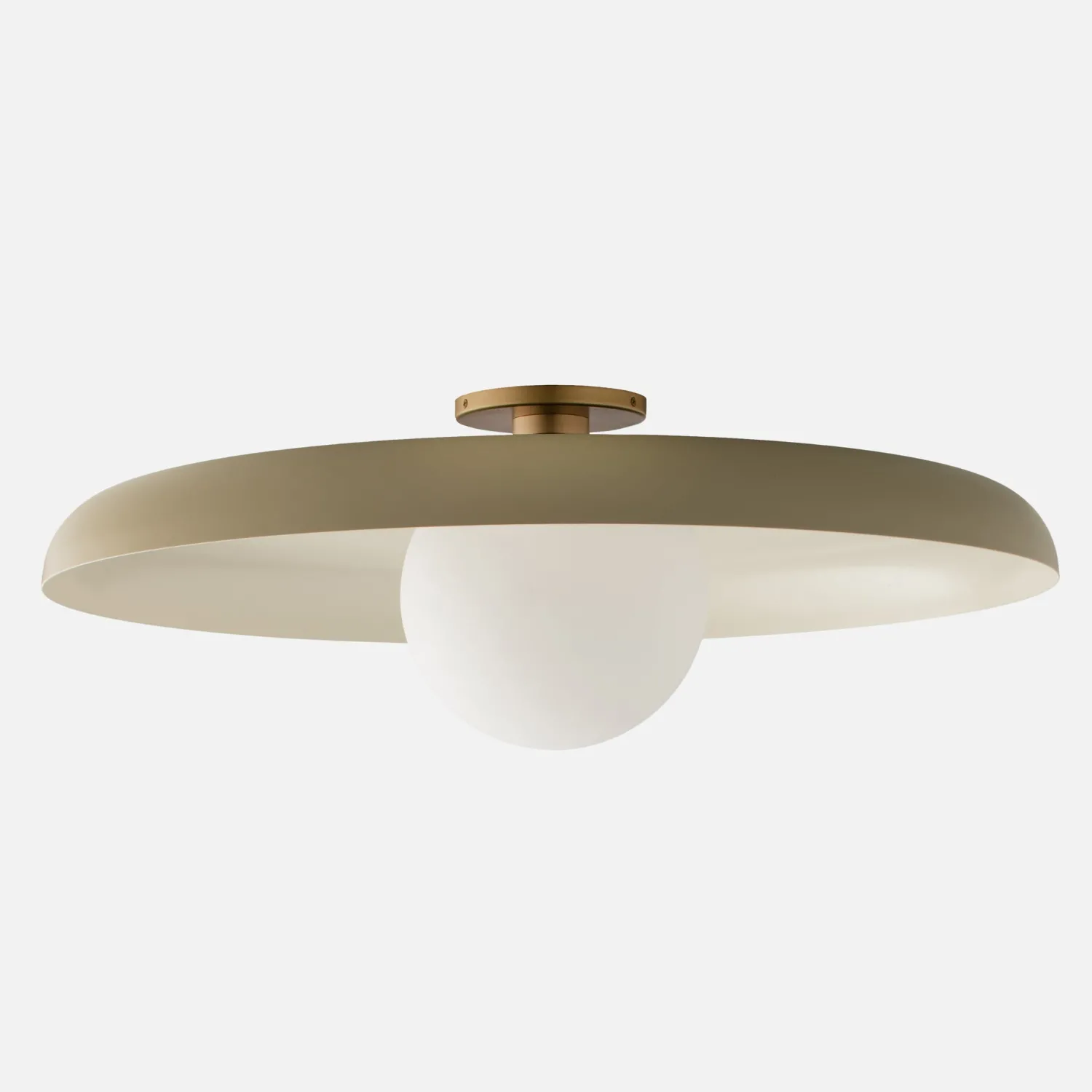 Schoolhouse Caldera 26" Flush Mount Fashion