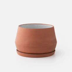 Schoolhouse Ceramic Stoneware Planter + Dish Set Clearance