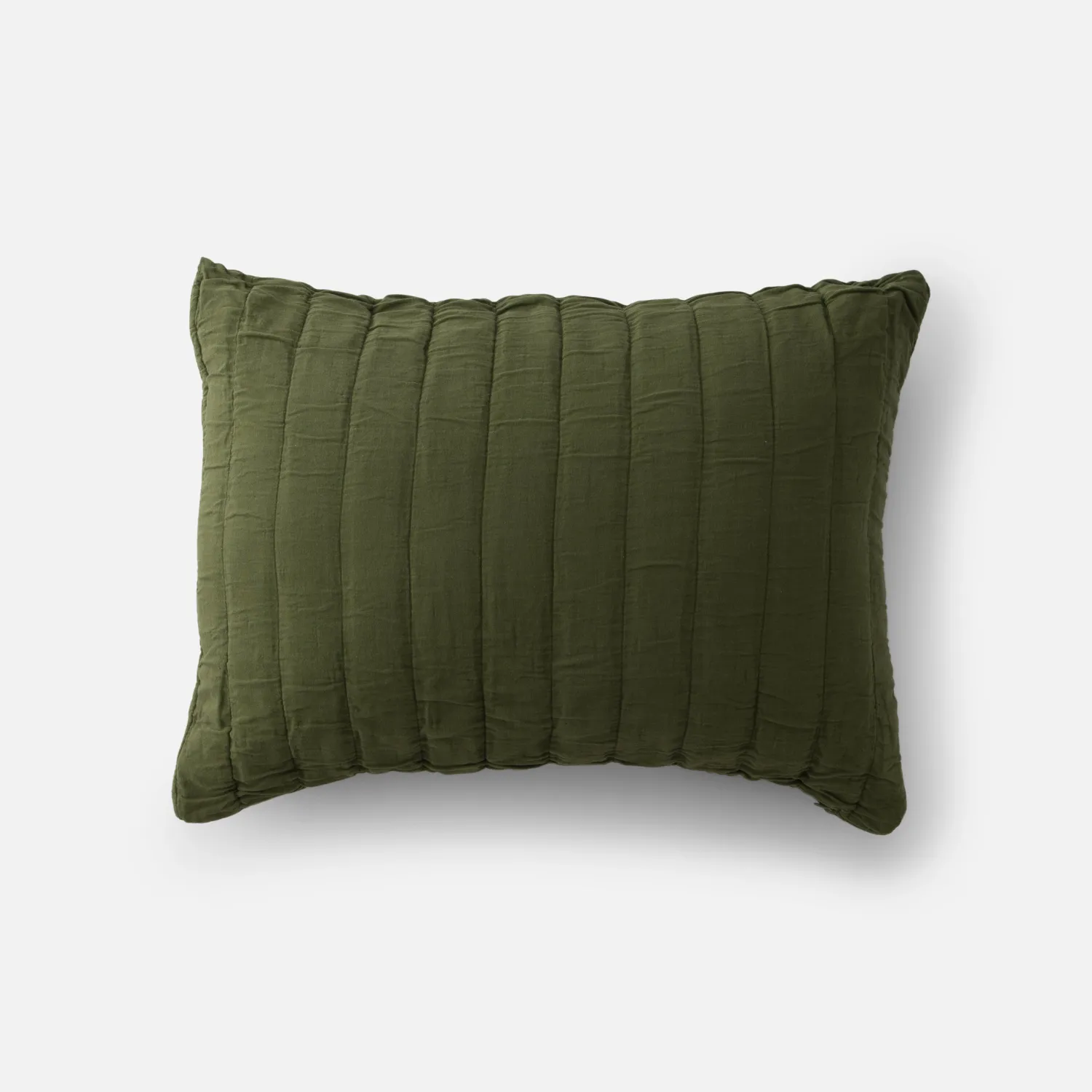 Schoolhouse Channeled Cotton Sham Outlet