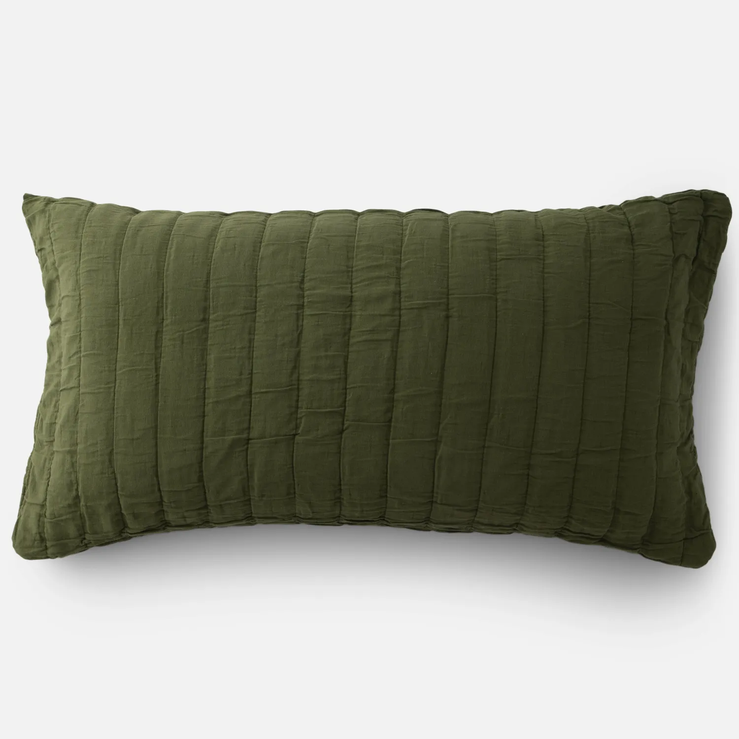 Schoolhouse Channeled Cotton Sham Outlet