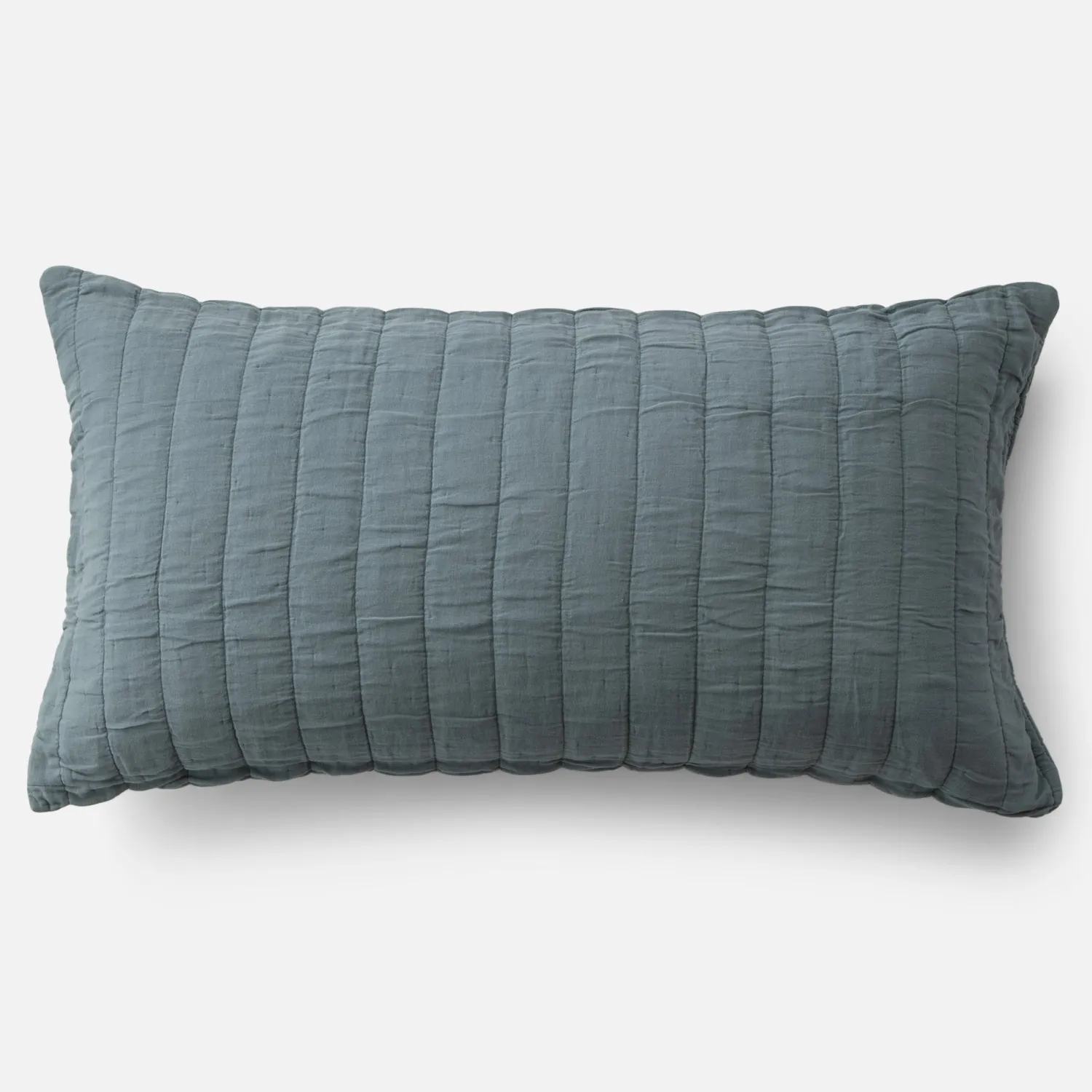 Schoolhouse Channeled Cotton Sham Outlet