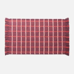 Schoolhouse Cotton Grid Flatweave Rug New