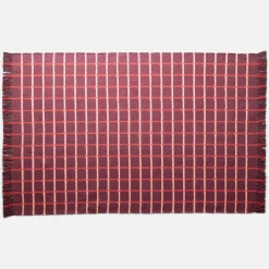 Schoolhouse Cotton Grid Flatweave Rug New
