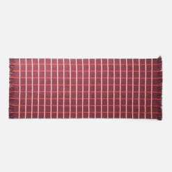Schoolhouse Cotton Grid Flatweave Rug New