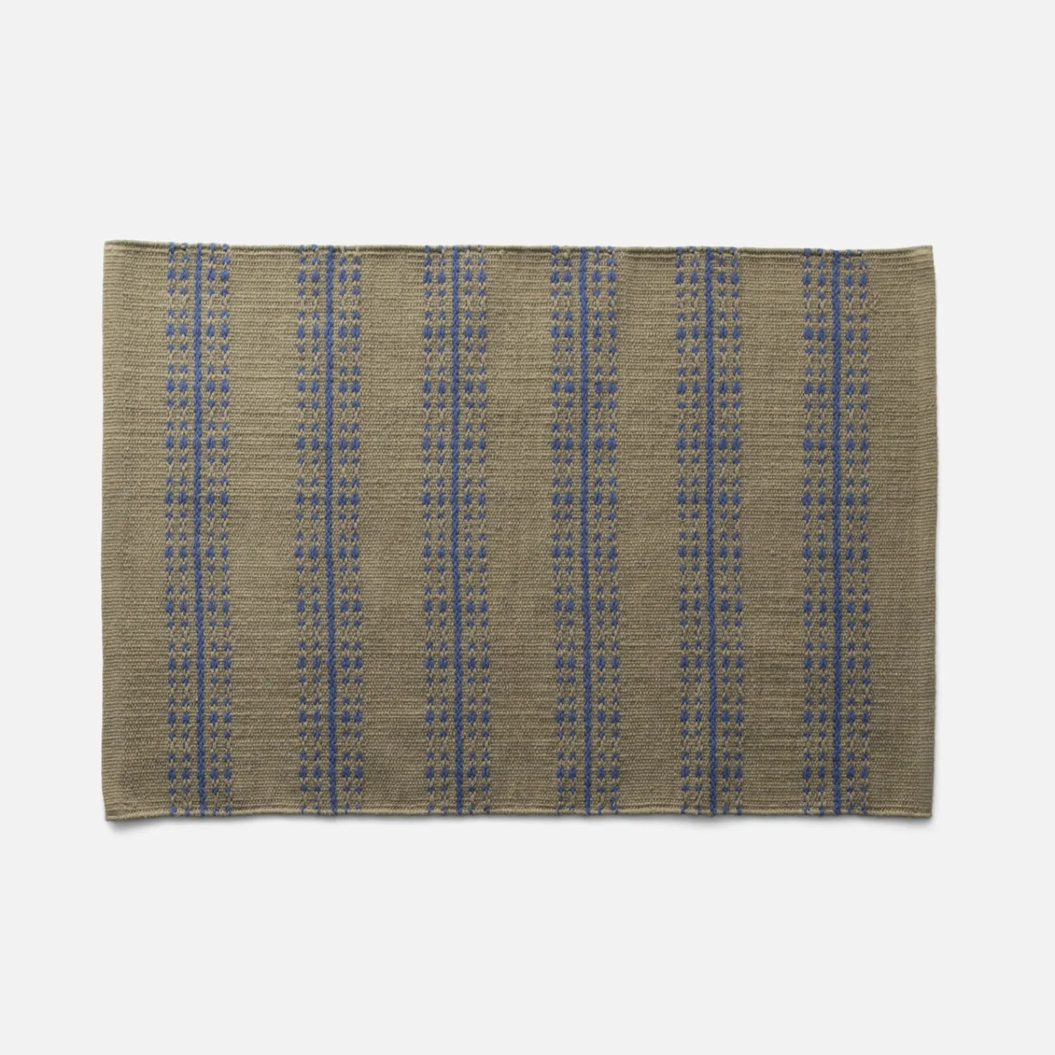 Schoolhouse Cotton Ticking Stripe Flatweave Rug Sale