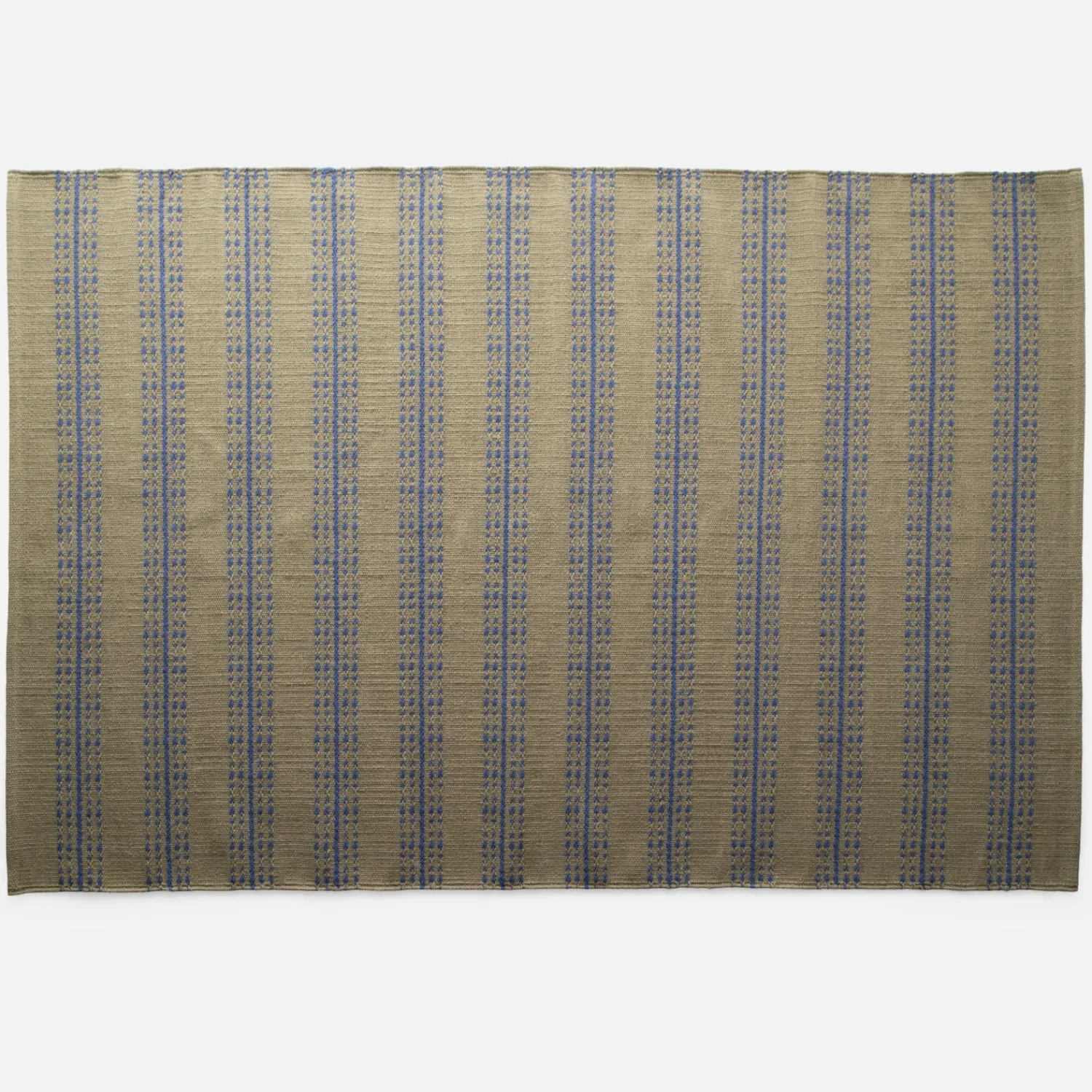 Schoolhouse Cotton Ticking Stripe Flatweave Rug Sale