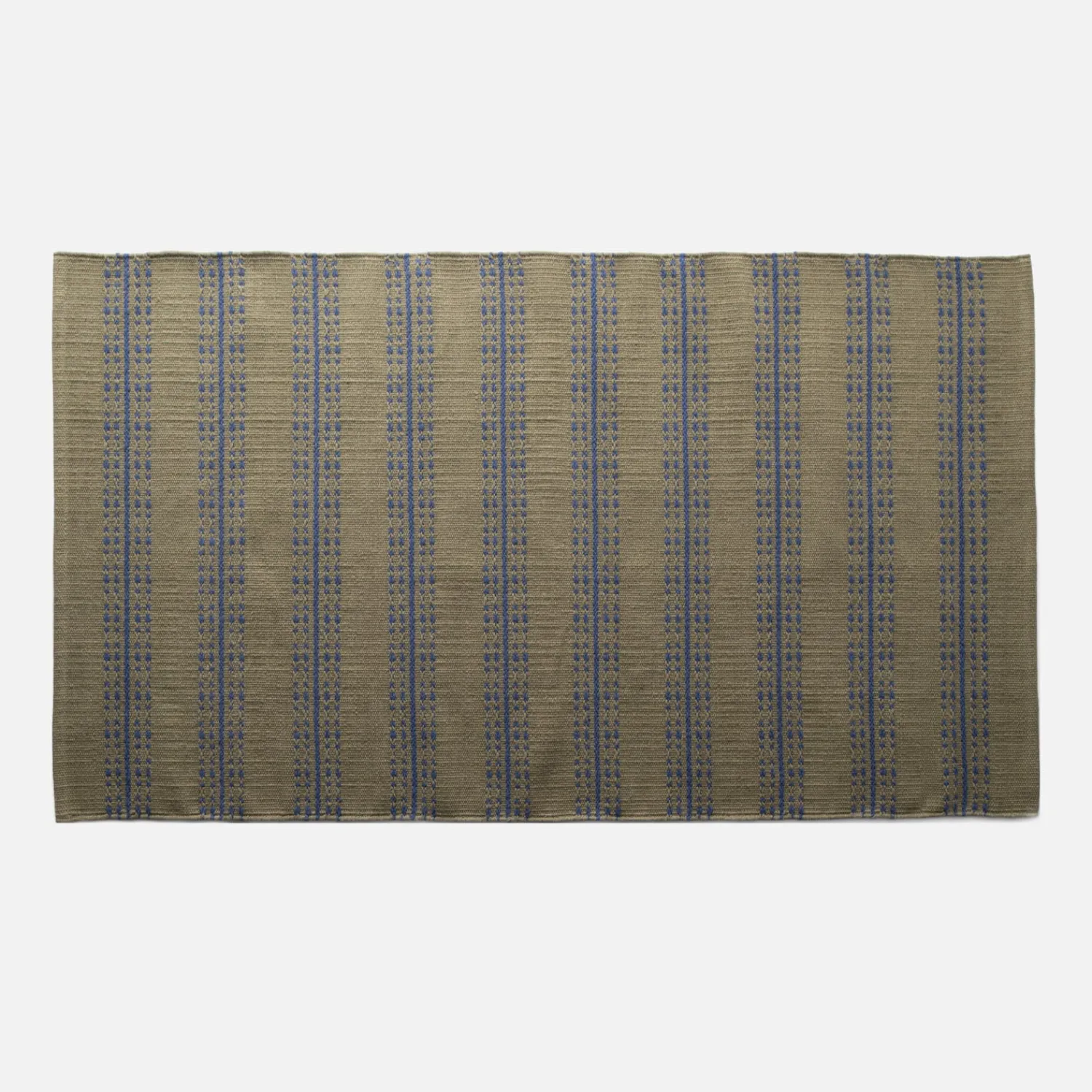 Schoolhouse Cotton Ticking Stripe Flatweave Rug Sale