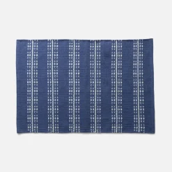 Schoolhouse Cotton Ticking Stripe Flatweave Rug Sale