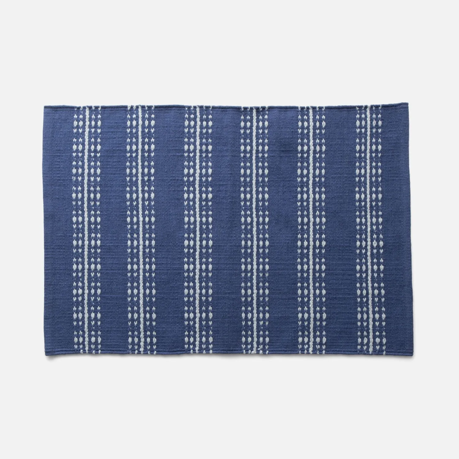 Schoolhouse Cotton Ticking Stripe Flatweave Rug Sale