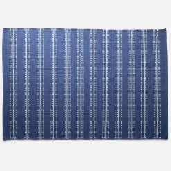 Schoolhouse Cotton Ticking Stripe Flatweave Rug Sale