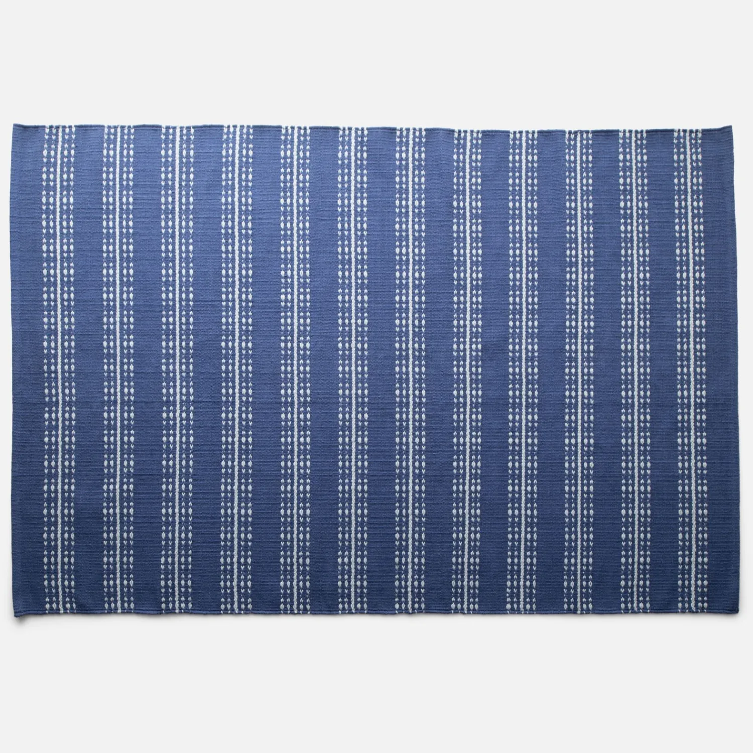 Schoolhouse Cotton Ticking Stripe Flatweave Rug Sale