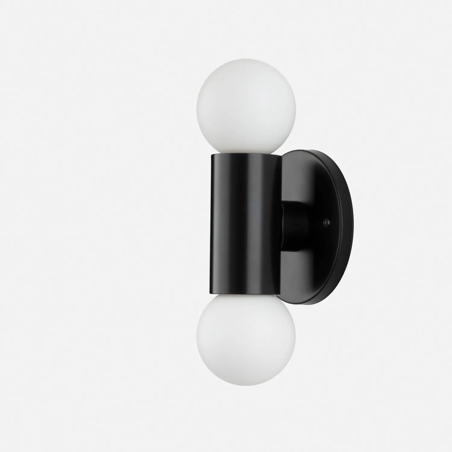 Schoolhouse Cylinder Double Sconce Outlet