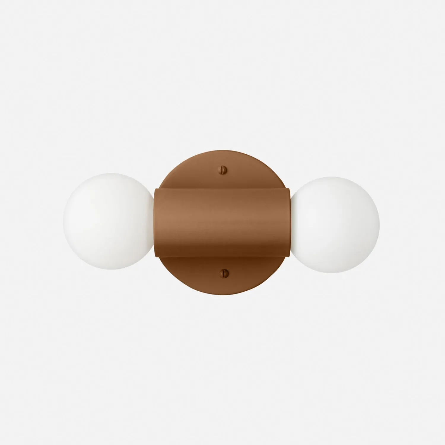 Schoolhouse Cylinder Double Sconce Outlet