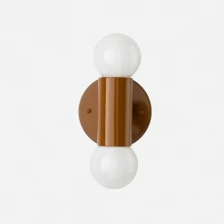 Schoolhouse Cylinder Double Sconce Outlet
