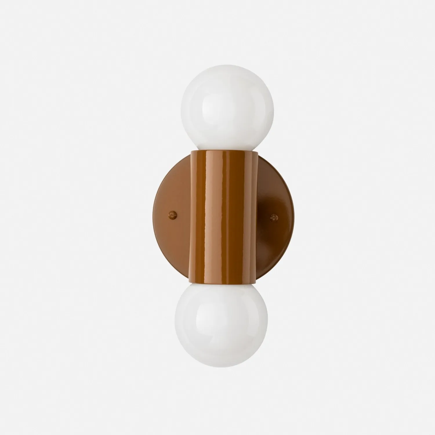 Schoolhouse Cylinder Double Sconce Outlet