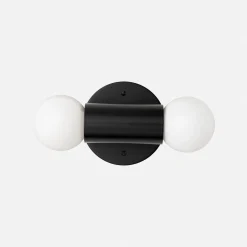 Schoolhouse Cylinder Double Sconce Outlet