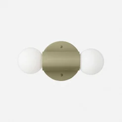 Schoolhouse Cylinder Double Sconce Outlet