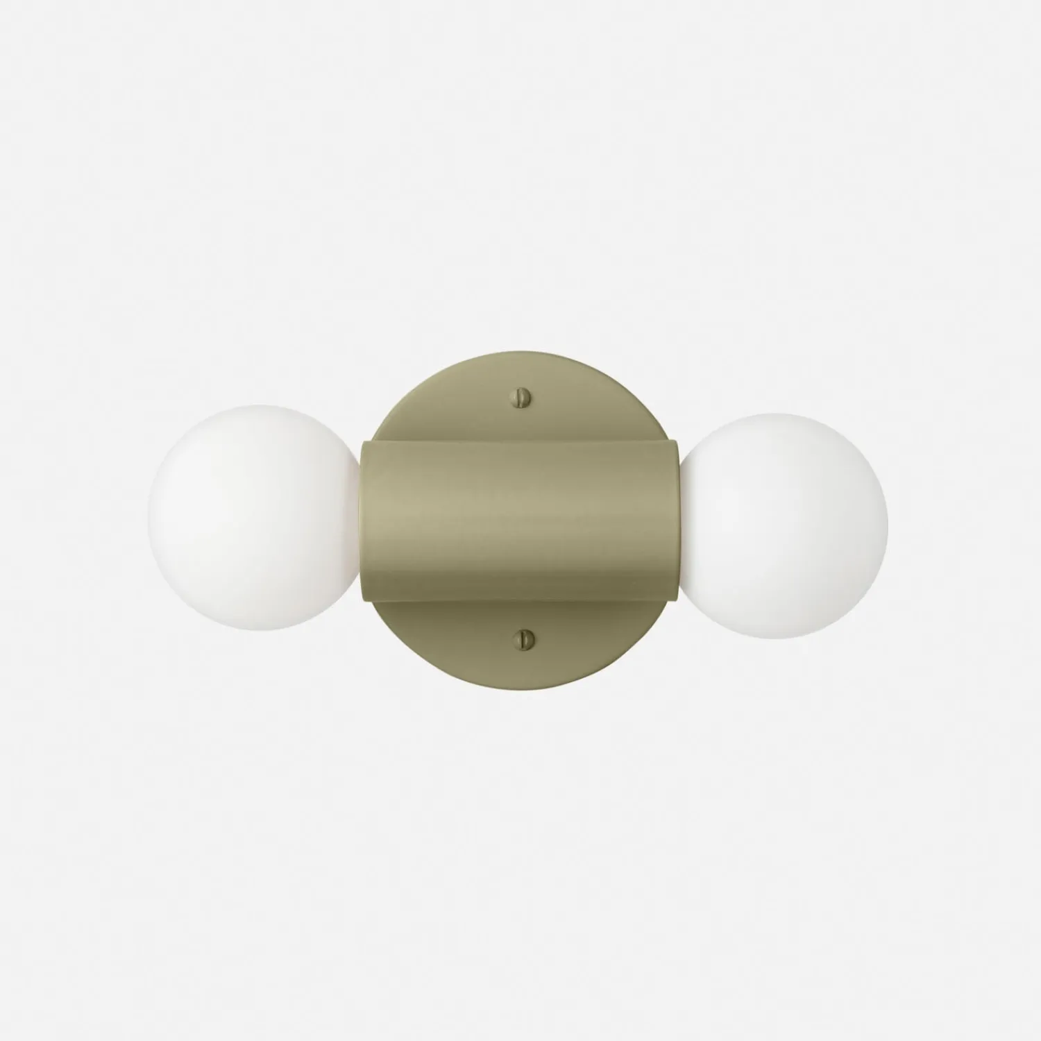 Schoolhouse Cylinder Double Sconce Outlet