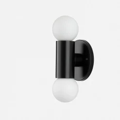 Schoolhouse Cylinder Double Sconce Outlet