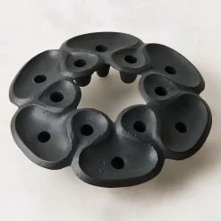 Schoolhouse Dansk Lotus Candle Holder New