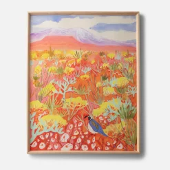 Schoolhouse Desert Vista Print by Melissa Lakey Online