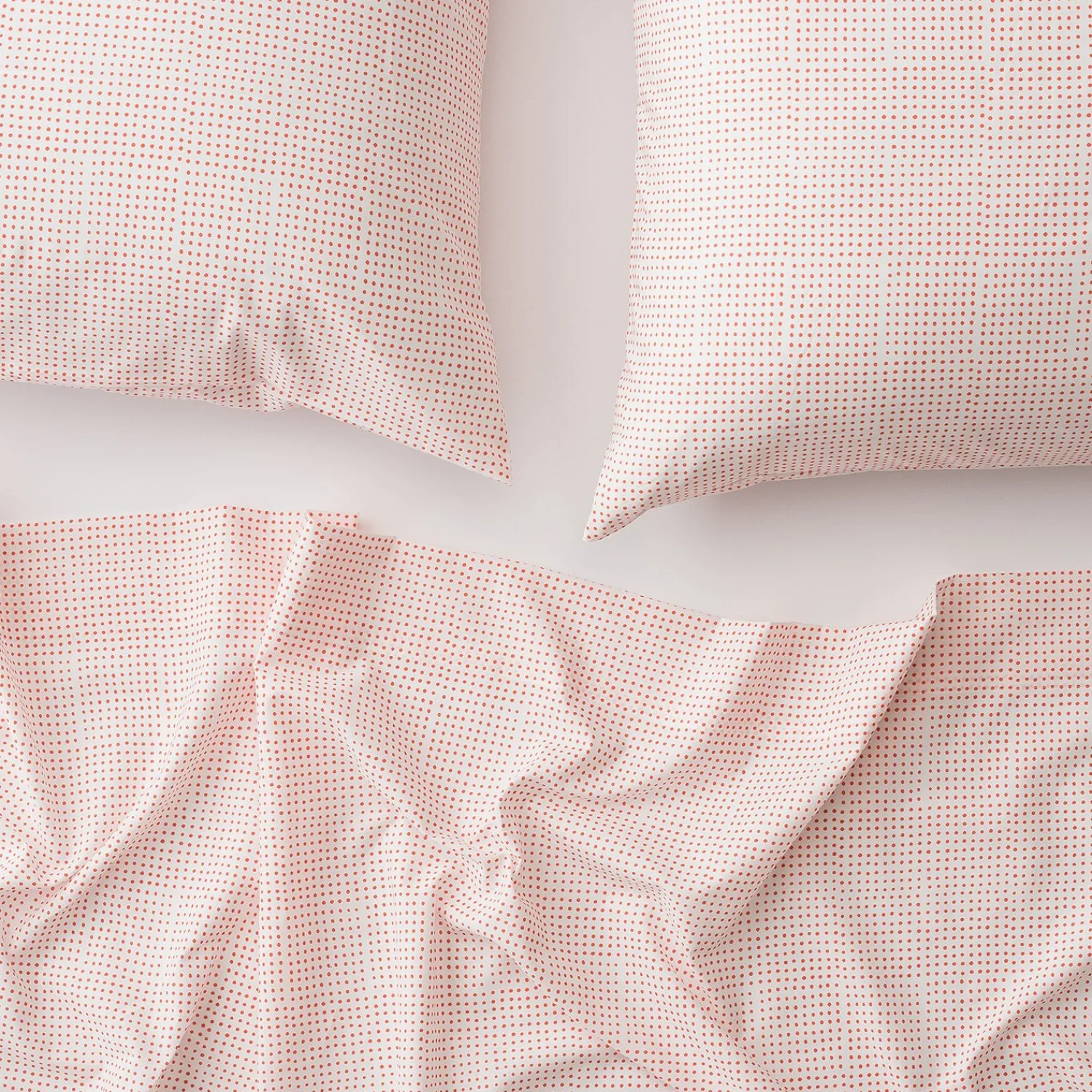 Schoolhouse Dot Percale Sheet Set Outlet