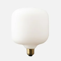 Schoolhouse Drum Matte Porcelain LED Bulb Sale
