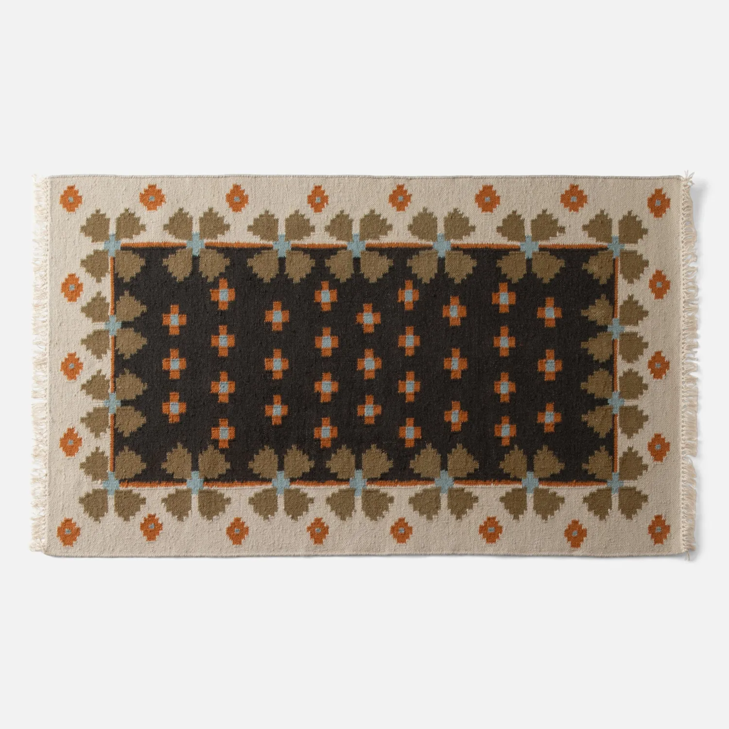 Schoolhouse Flora Wool Flatweave Rug Sale