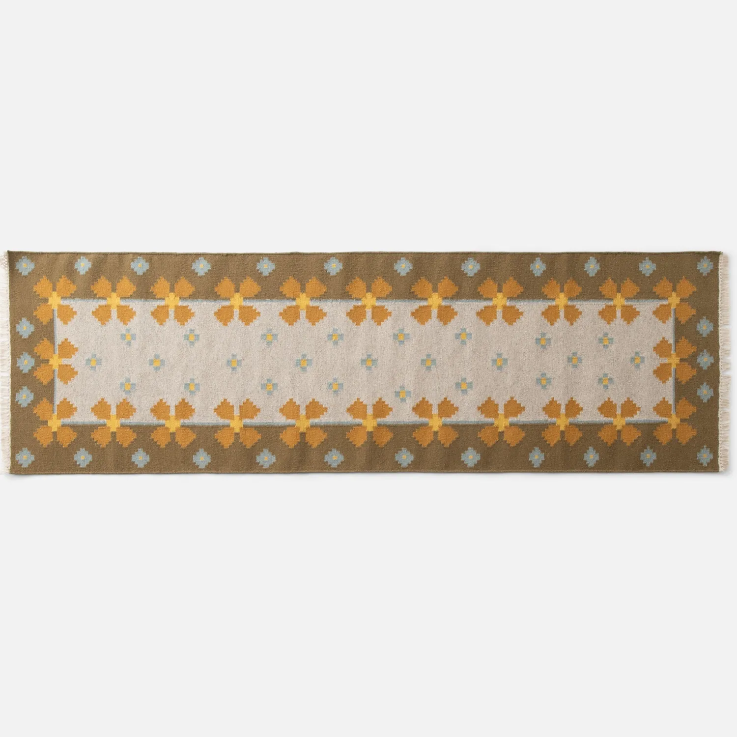 Schoolhouse Flora Wool Flatweave Rug Sale