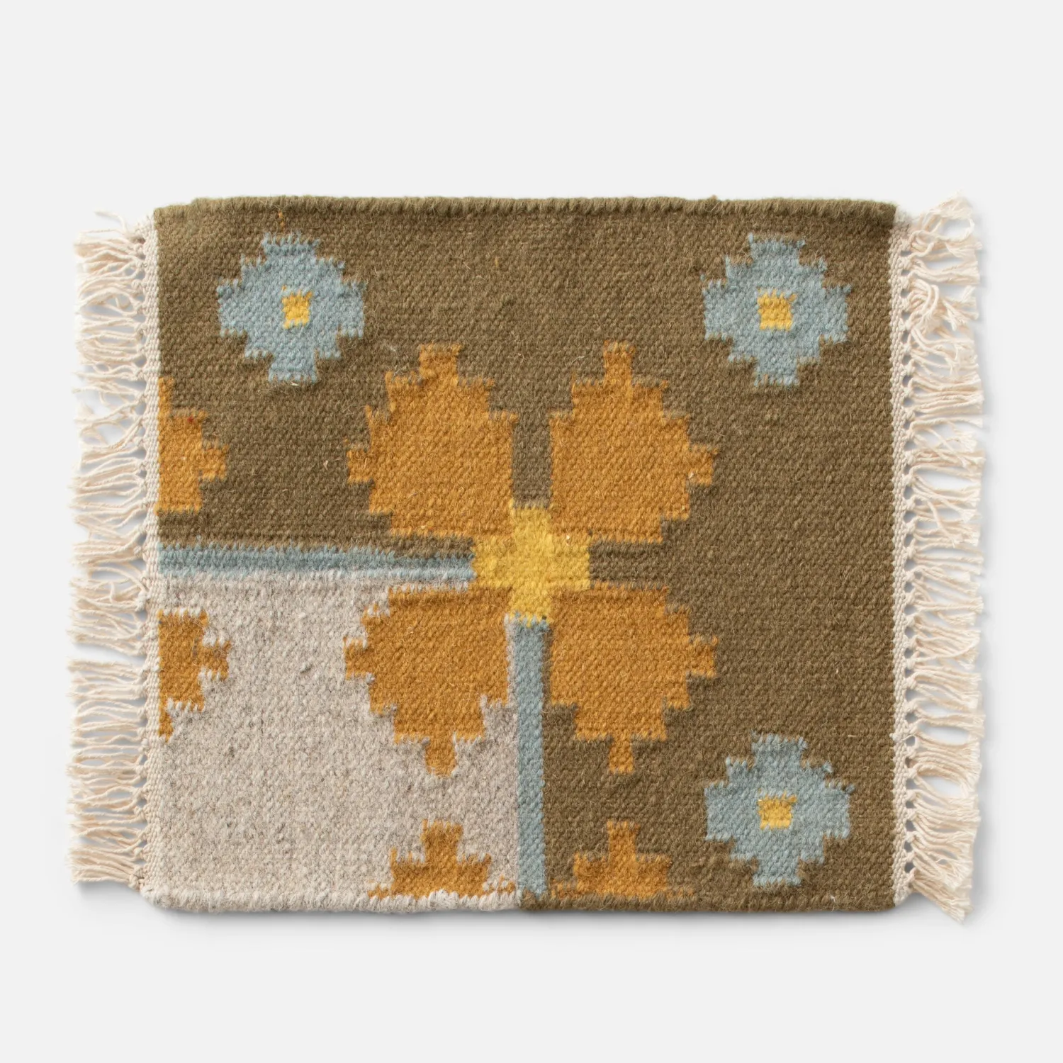 Schoolhouse Flora Wool Flatweave Rug Sale