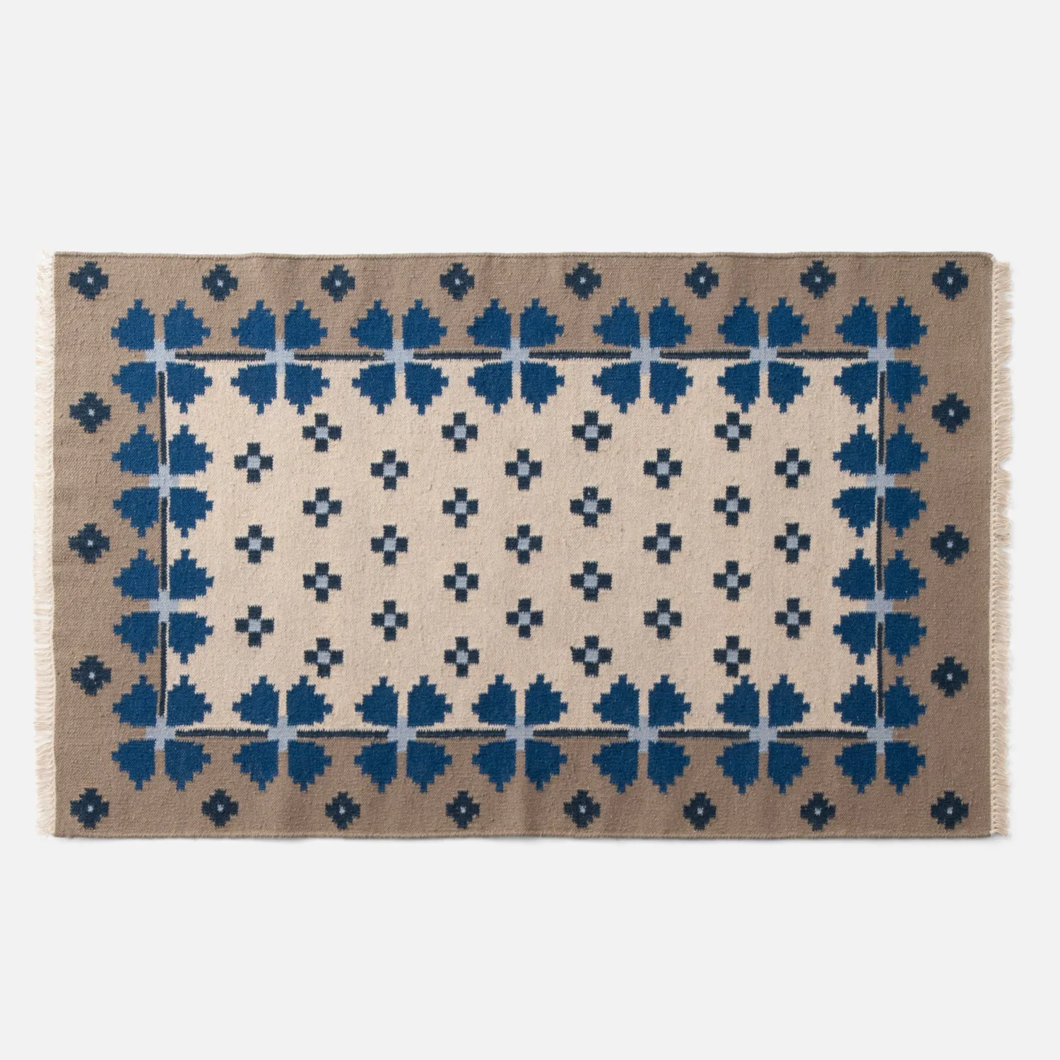 Schoolhouse Flora Wool Flatweave Rug Sale