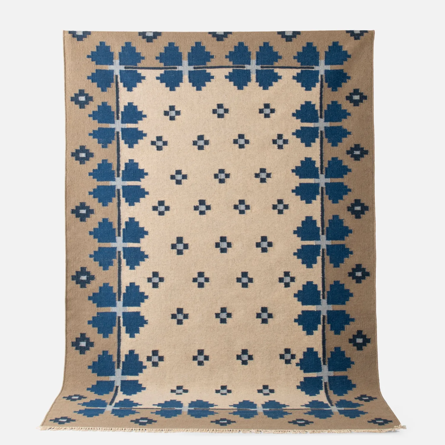 Schoolhouse Flora Wool Flatweave Rug Sale