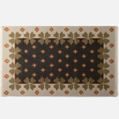 Schoolhouse Flora Wool Flatweave Rug Sale