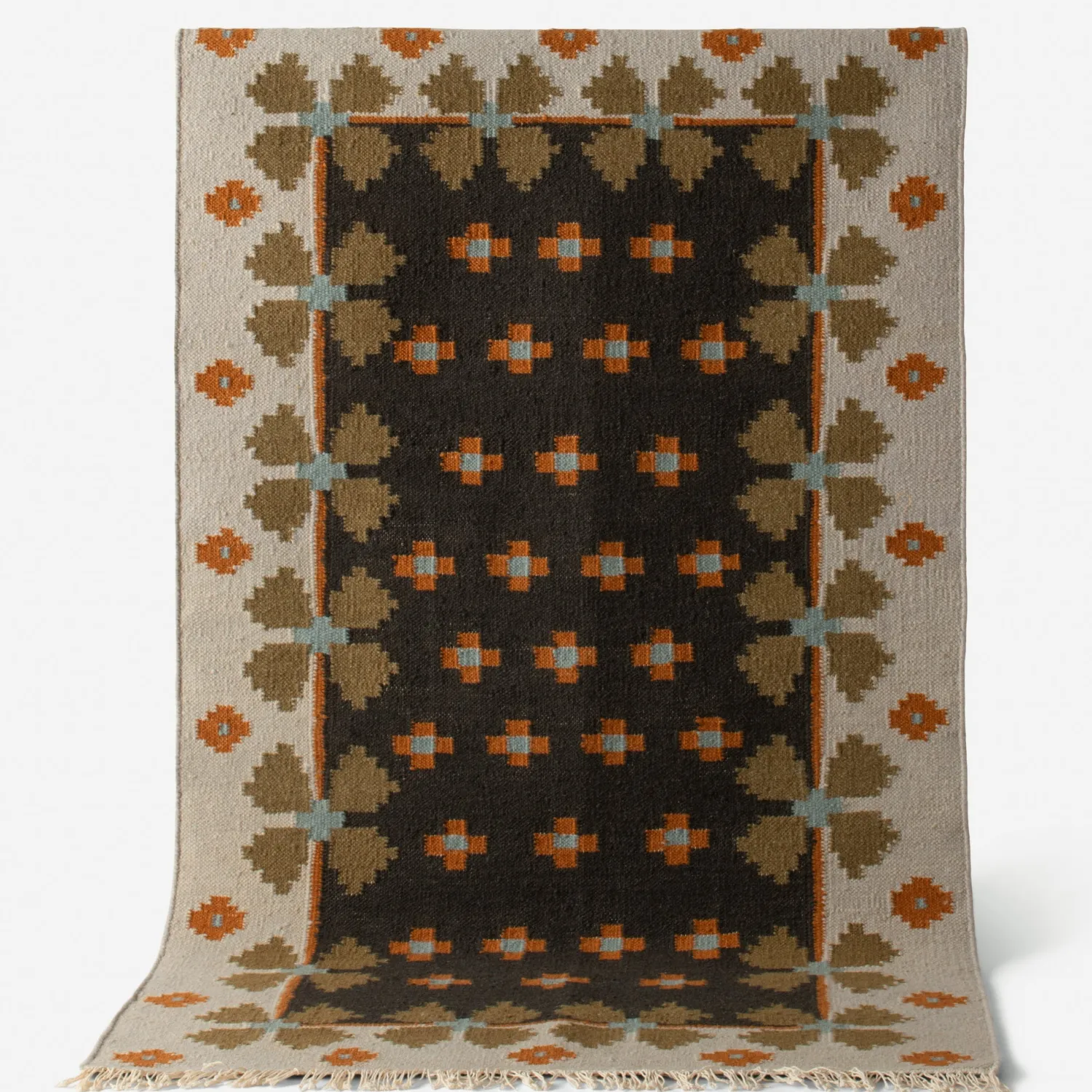 Schoolhouse Flora Wool Flatweave Rug Sale