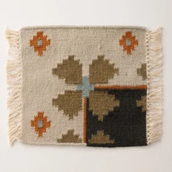 Schoolhouse Flora Wool Flatweave Rug Sale