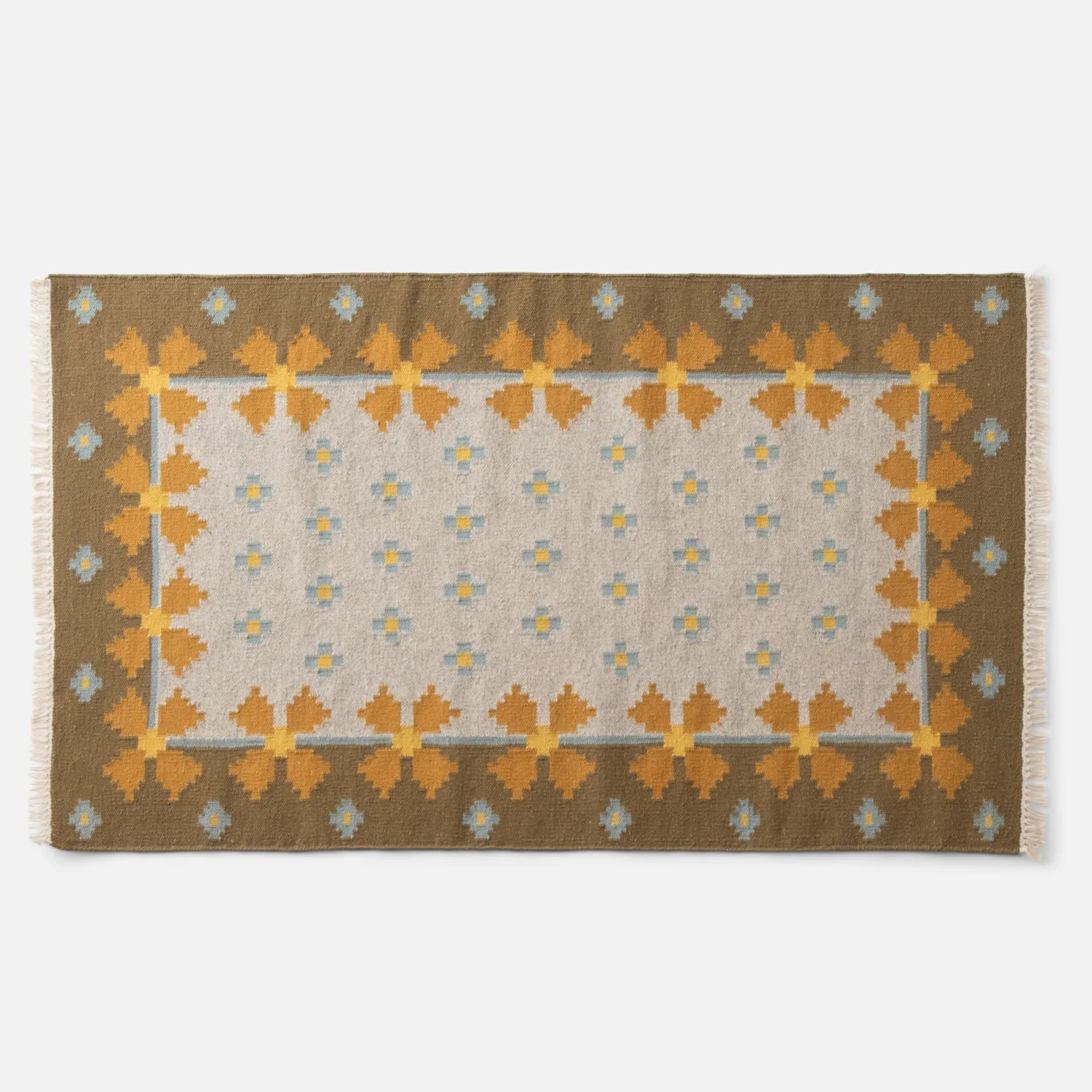 Schoolhouse Flora Wool Flatweave Rug Sale