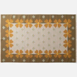 Schoolhouse Flora Wool Flatweave Rug Sale