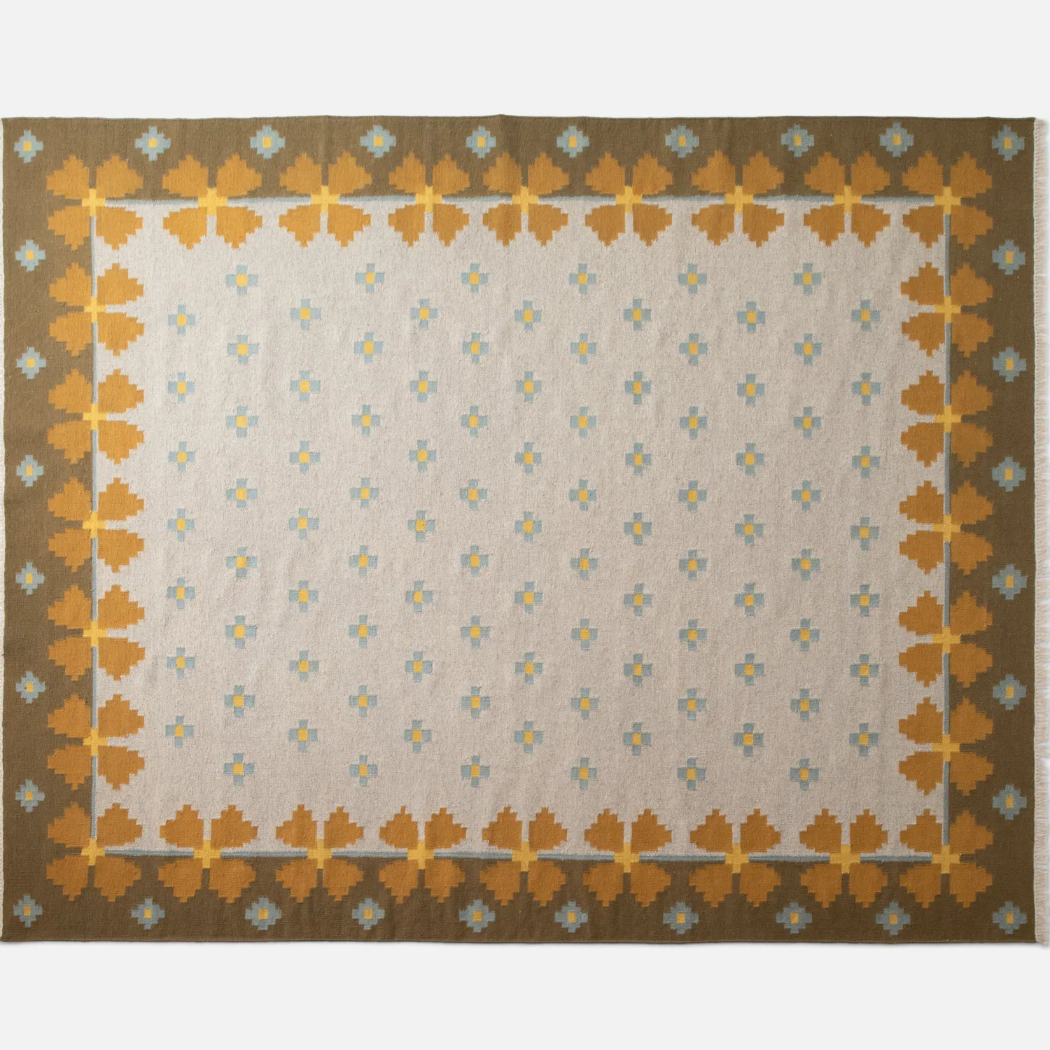 Schoolhouse Flora Wool Flatweave Rug Sale