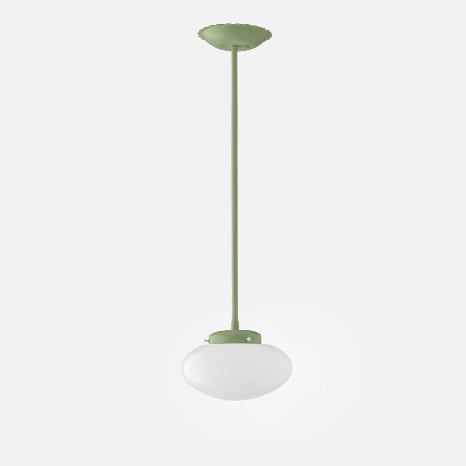 Schoolhouse Fran 4" Rod Pendant Outlet