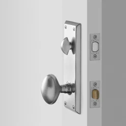 Schoolhouse Freeport Large Door Set with Egg Knob Fashion