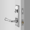 Schoolhouse Freeport Large Door Set with Abbott Lever - Satin Nickel Hot