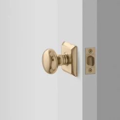 Schoolhouse Freeport Small Door Set with Portsmouth Knob New