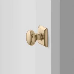 Schoolhouse Freeport Small Door Set with Portsmouth Knob New