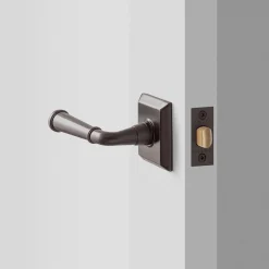 Schoolhouse Freeport Small Door Set with Abbott Lever - Oil Rubbed Bronze Online
